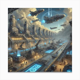 Aerodrome District Canvas Print