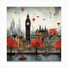 London Skyline 1 Canvas Print