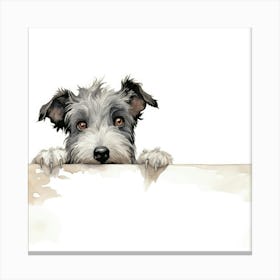 Schnauzer Dog 1 Canvas Print