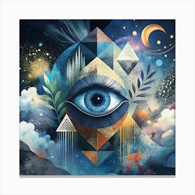 All Seeing Eye Canvas Print