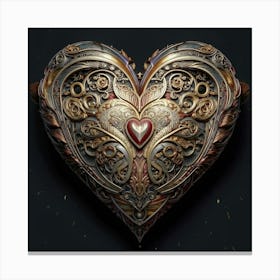 Heart Of Iron Canvas Print