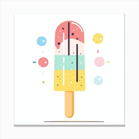 Ice Cream Pop 4 Canvas Print