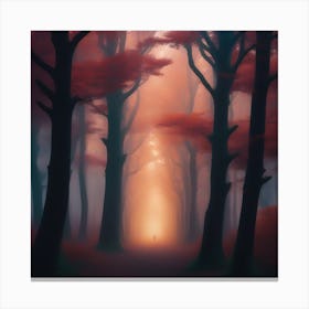 Mystical Forest Retreat 12 Canvas Print