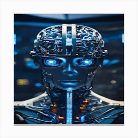 Cyborg Canvas Print