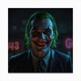 Joker 201 Canvas Print