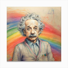 Albert Einstein 1 Canvas Print