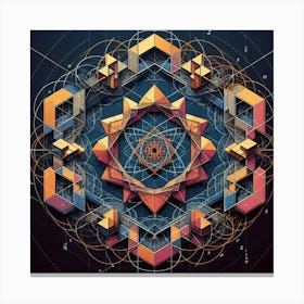 Geometric Pattern Canvas Print