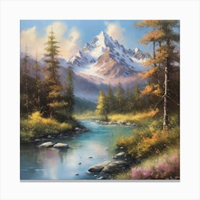 Mountain Stream 3 Canvas Print