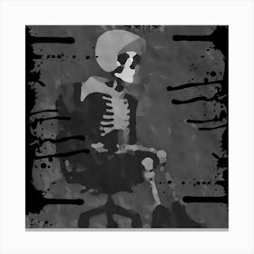 Skeleton Zone Canvas Print