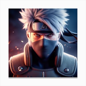 Kakashi Sensei 9 Canvas Print