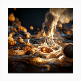 Living liquid Matter Canvas Print