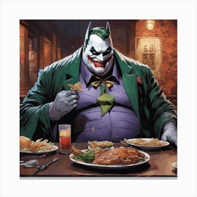 Joker Canvas Print