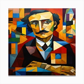 Edgar Allan Poe Canvas Print