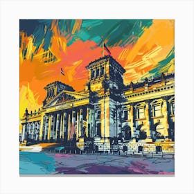 Berlin City Hall Canvas Print