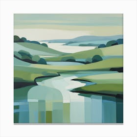 'River' 4 Canvas Print