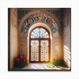 Window In A Room30 Canvas Print