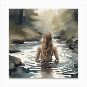 Mermaid 7 Canvas Print