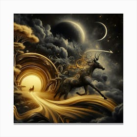 Dreaming Horse Canvas Print