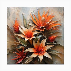 Tropical flower 2 Canvas Print