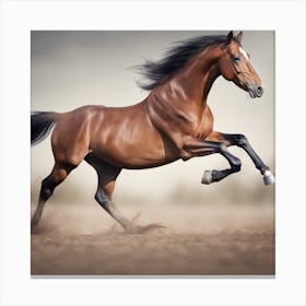 Galloping Horse 3 Canvas Print