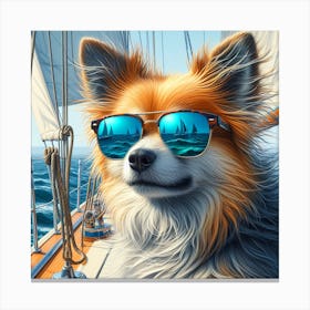 Rich Dog Canvas Print