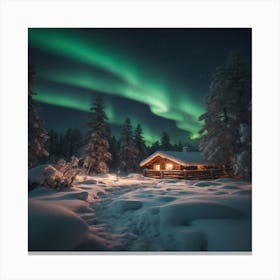 Aurora Borealis Canvas Print