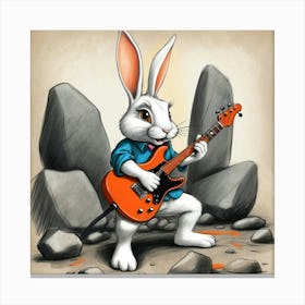 Bunny Rocker 8 Canvas Print