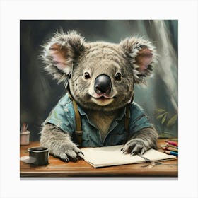 Koala Bear 16 Canvas Print