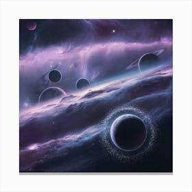 Galaxy Wallpaper Canvas Print