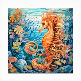 Seahorse 2 Canvas Print