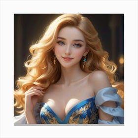 Cinderella 16 Canvas Print