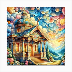 Kaleidoscope Painting Canvas Print