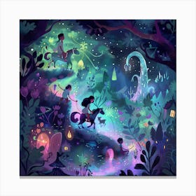 Fairytale Forest 14 Canvas Print