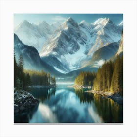 Mountain Landscape 9 Canvas Print