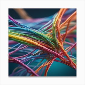 Wires 10 Canvas Print