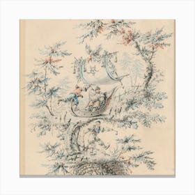 Chinoiserie Painting Canvas Print