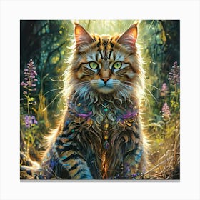 Coon Cat Canvas Print