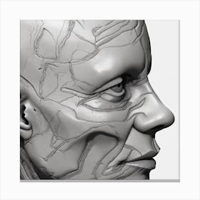 Human Head 7 Canvas Print