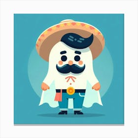 Mexican Character Canvas Print