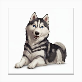 Husky Dog Canvas Print