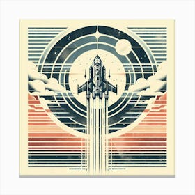 Spaceship Canvas Print