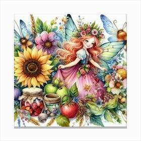 Fairy Garden Canvas Print