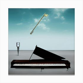 Out of tune Canvas Print