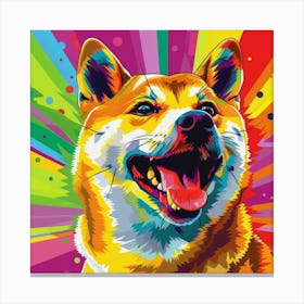 Shiba Inu 10 Canvas Print