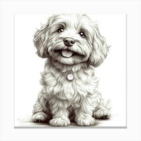 Goldendoodle Canvas Print