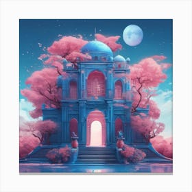 Mansion Supuestamente En Un Planeta Canvas Print