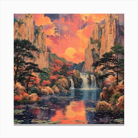 Asian Landscape 1 Canvas Print