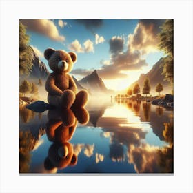 Teddy Bear 32 Canvas Print