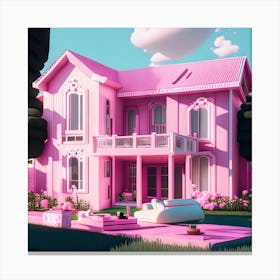 Barbie Dream House (239) Canvas Print