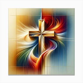 Cross Of Christ 1 Canvas Print